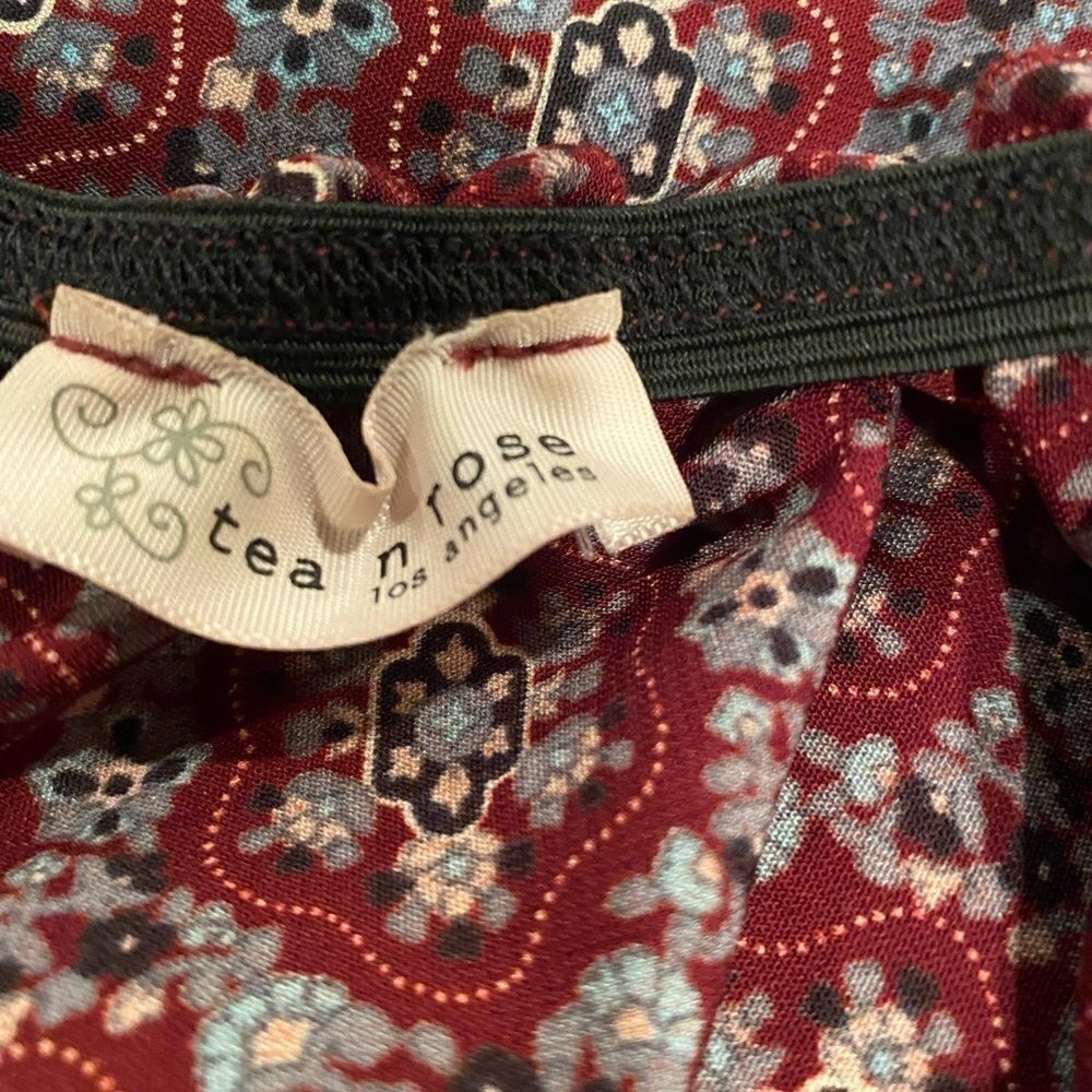 Tea & Rose   Boho Dress Sz Medium - Picture 6 of 9